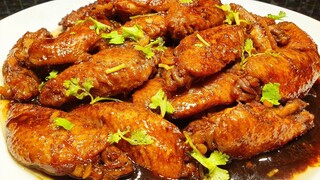 ปีกไก่ตุ๋นเบียร์ดำ ฉ่ำๆ ทำง่าย เครื่องปรุงน้อย | Juicy And Tender Chicken Wings In Dark Beer