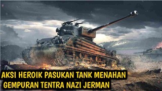 No Sensor, 1 Tank Menahan Serangan Ratusan Tentara Nazi Jerman | Alur Cerita Film Fury #perang #Tank