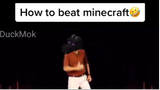 Cara Menamatkan Minecraft Dalam 30 Detik