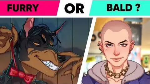 Furry or Bald || r/yiffinhell