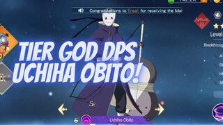 UCHIHA OBITO TIER GOD DPS BUFF DAN RECOVERY SETIAP NINJA MATI - NINJA ENDLESS FIGHTING