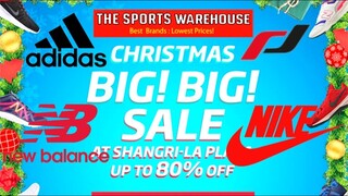 THE SPORT WAREHOUSE 80% OFF SHOES LIFE STYLE,BASKETBALL AND  MORE MAY ORAS PA SUGOD!