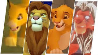 Simba Evolution in Games - The Lion King (2019)