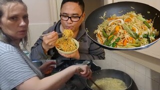 I COOKED PANCIT CANTON FOR MY FILIPINO HUSBAND