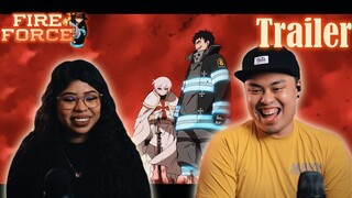 NEW CHARACTERS | AMAZING ANIMATION | LIT! Fire Force Season 2 Official Trailer Reaction