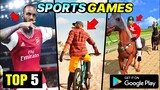 Top 5 Best Sports Game For Android 2022 l High Graphics Games [Best Sports Games For Mobile]