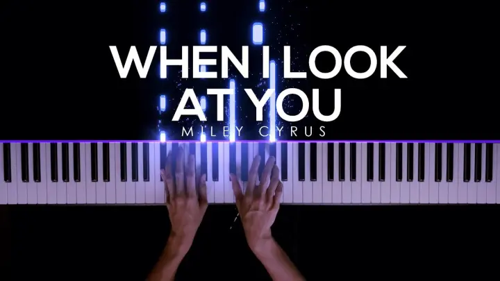 When I Look At You - Miley Cyrus | Piano Cover by Gerard Chua