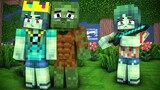 Monster School: Poor Baby Zombie Girl  And Bad Boy friend - Sad Story | Minecraft Animation