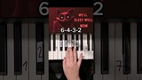 1/2 Sleep Well CG5 Poppy Playtime Piano Tutorial #shorts