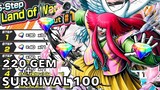 220💎 KANJURO Summon plus Survival 100 test play | One Piece Bounty Rush