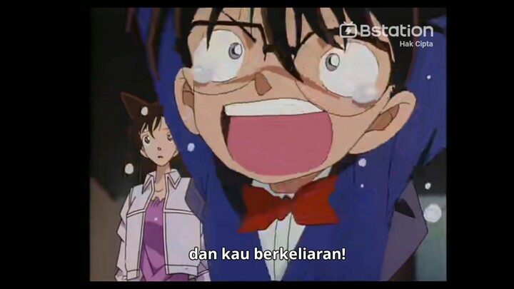 baru pertama kali aku lihat conan nangis