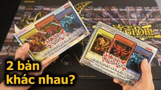 So sánh 2 bản Yugioh Legendary Collection 25th Anniversary Edition USA và UK | M2DA