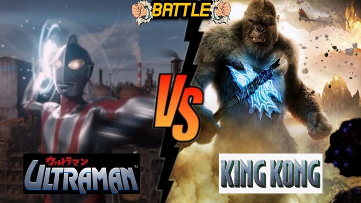 SIAPA YANG AKAN MENANG??? ULTRAMAN VS KINGKONG !!!