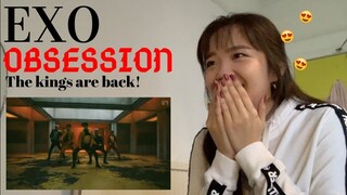 EXO - Obsession MV Reaction [Suho's abs!]