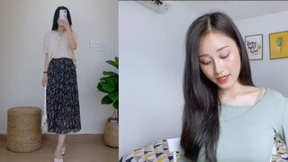 Trending Fashion| Phối đồ với chân váy dài 2