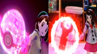 [ Pokemon Sword and Shield Farewell Special ] Dynamax Stop Motion Animation + In-Game Comparison ]