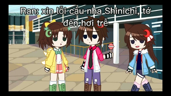 Ơ!! Cậu ngậm nó rồi sao.. || Detective Conan || Shinichi × Ran || Shinran || #teamđámmây #suki