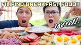 BACKYARD COOKING | FILIPINO BREAKFAST FOOD MUKBANG!!