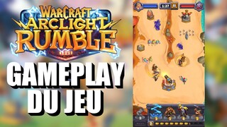 GAMEPLAY WARCRAFT ARCLIGHT RUMBLE - WAR FR