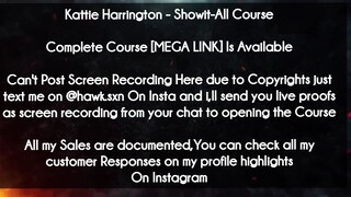 Kattie Harrington  course - Showit-All Course download