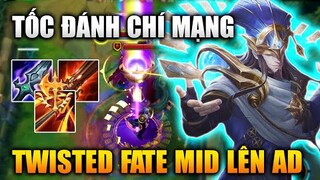 [LMHT Tốc Chiến] Twisted Fate Full Tốc Đánh Chí Mạng Lên AD Đi Mid Quá Phê