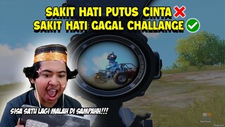 "DI GIFT SAMPE JUTAAN DEMI CHALLANGE" Malah Di buat Sakit Hati Gara2 Musuhnya Ga Cukup | PUBG Mobile