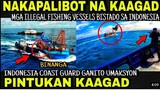 INDONESIA COAST GUARD BINANGA ANG MGA CHINISE ELIGAL FISHING VESSEL