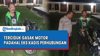 Pria Berjaket Ojol Terciduk Gasak Motor, Ternyata Eks Kadis Perhubungan Kota Siantar, Diciduk