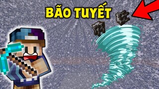 THỬ THÁCH SINH TỒN 24H TRONG THẾ GIỚI ĐẦY BÃO TUYẾT MINECRAFT !! *TOÀN LÀ TUYẾT THẾ NÀY*