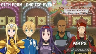 Sword Art Online Integral Factor: Oath From Long Ago Event Part 2