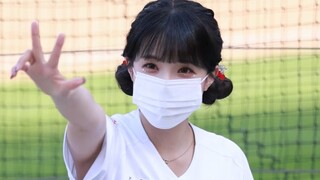 [Versi asli 4k] Pemandu sorak Kia Lee Da-hye imut dan suka foto penggemar (hari ini dia memakai sang