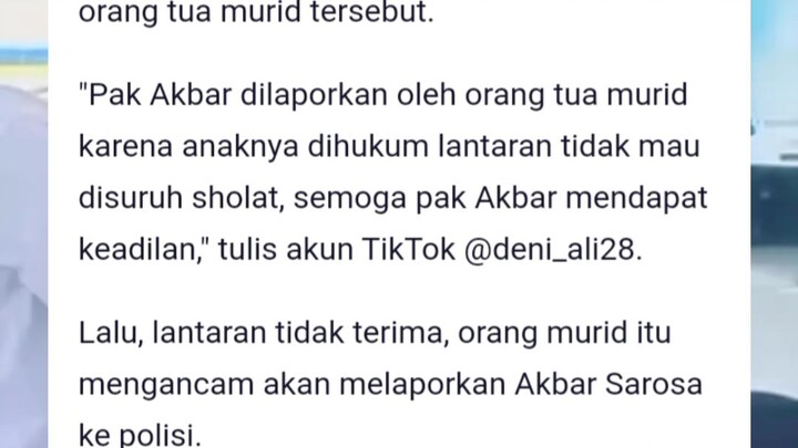 Guru Dituntut ⁉️