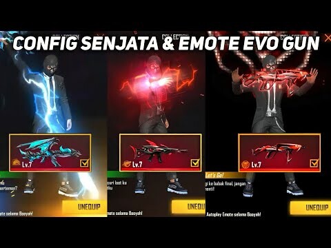 CONFIG SENJATA & EMOTE EVO GUN