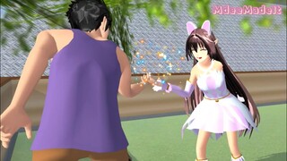 My Cat Girl - part 1 Lovestory (Sakura School Simulator)