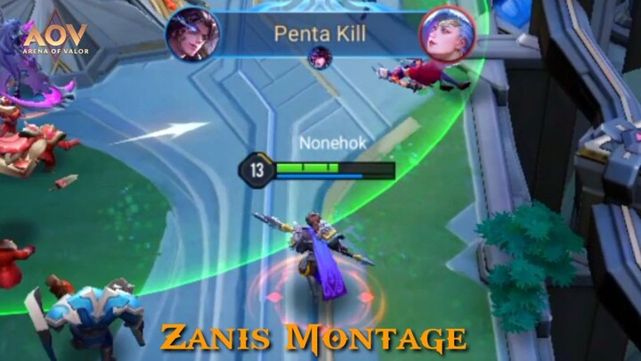 zanis penta kill ! musuh bercanda arena of valor