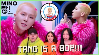 MINO - '탕!♡ (TANG!♡)' M/V REACTION 💚🧡 SO EXTRA!!! | SIBLINGS REACT