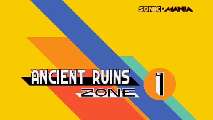Sonic Mania - Ancient Ruins Zone