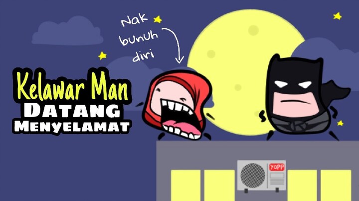 Kelawar Man Datang Menyelamat Part 1 |Animasi Malaysia