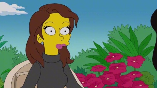 Wanita Kuat Palsu di The Simpsons