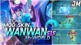MLBB : Mod Skin WanWan M-WORLD - Jin Moba