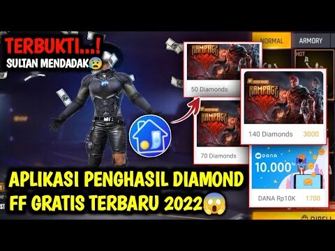 APLIKASI PENGHASIL DIAMOND GRATIS😱!! Cara Mendapatkan Diamond Gratis free fire terbaru 2022