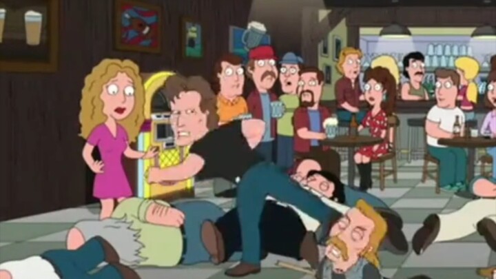 Family Guy's wonderful fighting scenes collection