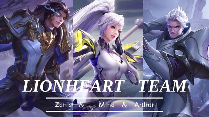 AOV | Lionheart Team - Zanis&Mina&Arthur - Arena of Valor
