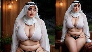 Digital AI Lookbook - Arabian Hijab
