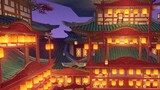 [Nồi bài hát bụi Genshin Impact] Thiên Quân Tứ Phúc | Đền Ngàn Đặng, ba ngàn đèn lồng dành cho Hoàng