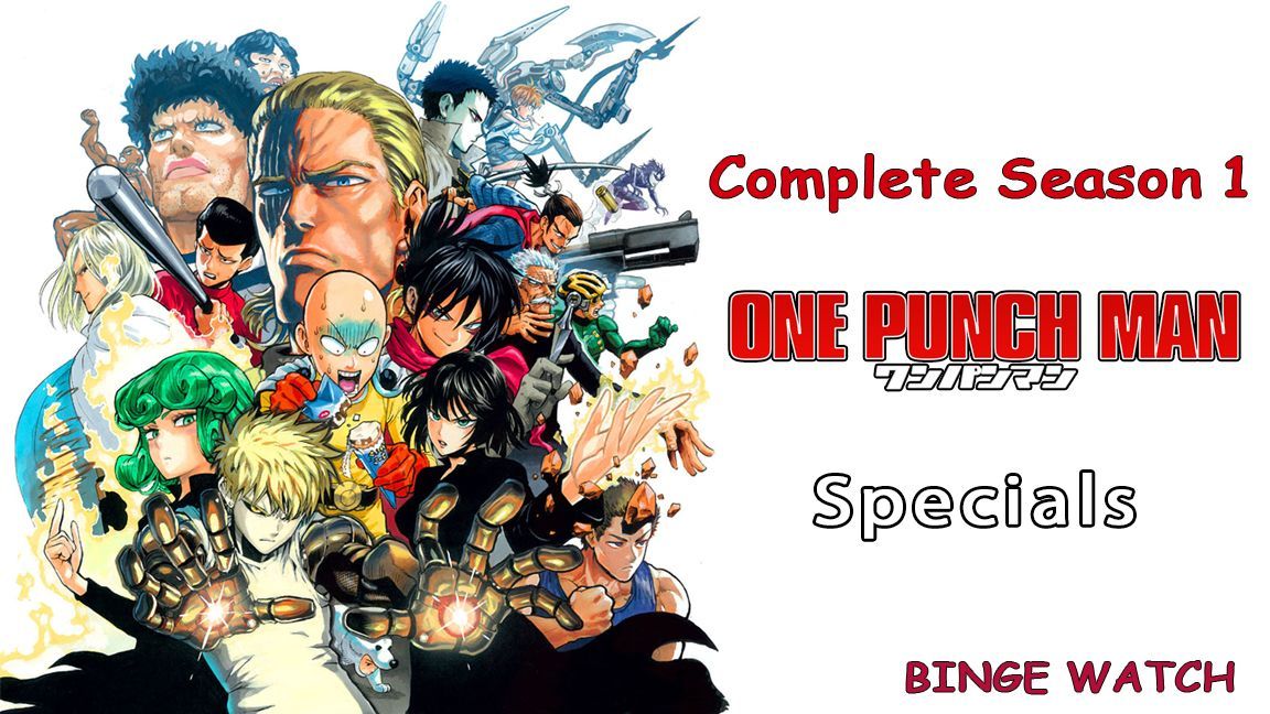 ANIME DVD~ENGLISH DUBBED~One Punch Man Season 1+2(1-24End+OVA+Special)FREE  GIFT