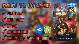 NEW JAWHEAD NUTCRACKER SCRIPT SKIN | FULL EFFECT | MOBILE LEGENDS (PATCH AAMON)