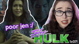 you can't trust ANYONE 😭😭😭 | she hulk commentary: episode 7! 💚