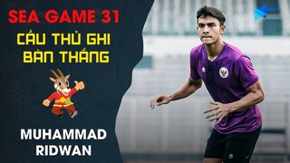 MUHAMMAD RIDWAN ĐỆM BÓNG CẬN THÀNH MỞ TỈ SỐ CHO U23 INDONESIA