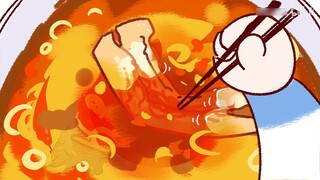 Who would cook hot pot during class!!!